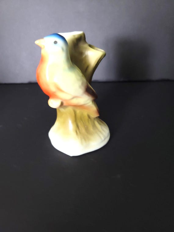 Czech Bird Double Vase