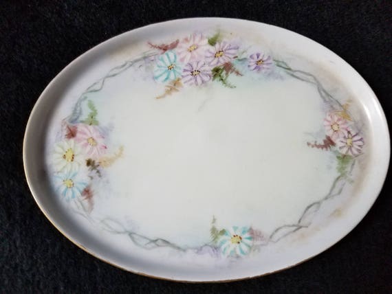 Haviland Bone China Tray 1920s MBarr