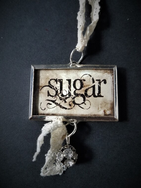 Lace "Sugar" necklace