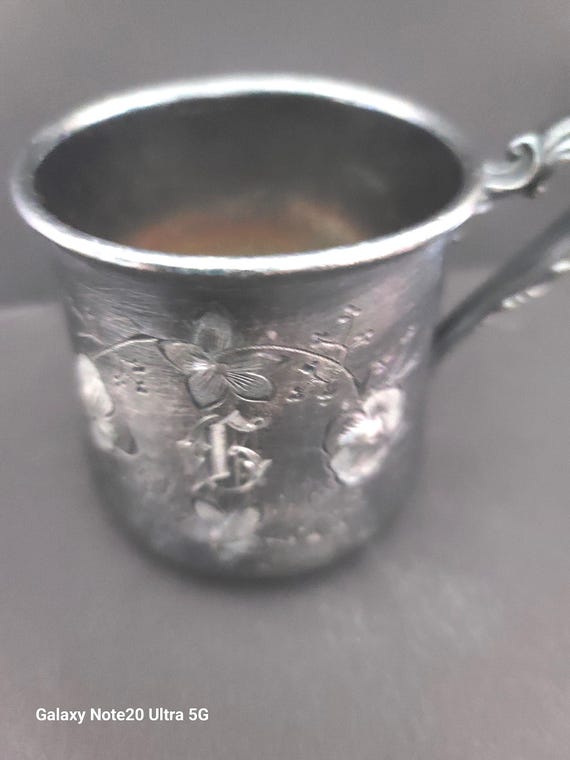 Monarch Silver Co Quadruple Plate Child Cup