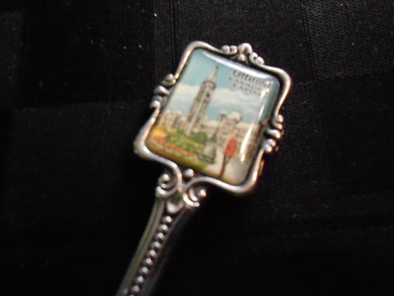 Ottowa Canada Silverplate Souvenir Spoon 1950s