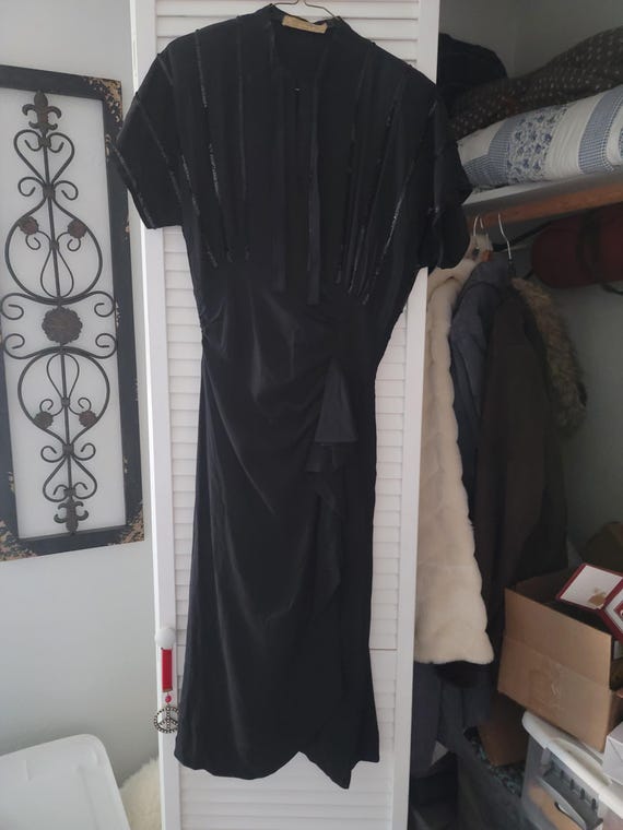 Nan Parker Dress Vintage 1940s