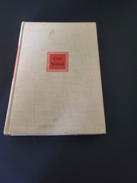 One Nation Wallace Stegner and Editors of Look 1945