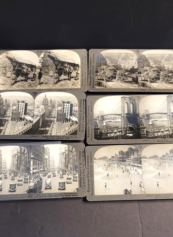 Set of 8 Stereograph  Best of the Best