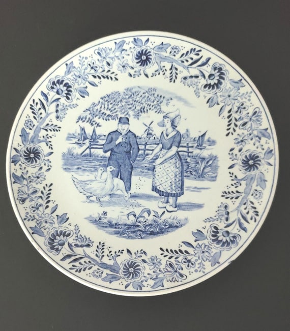 Boch Dutch Delfts Plate