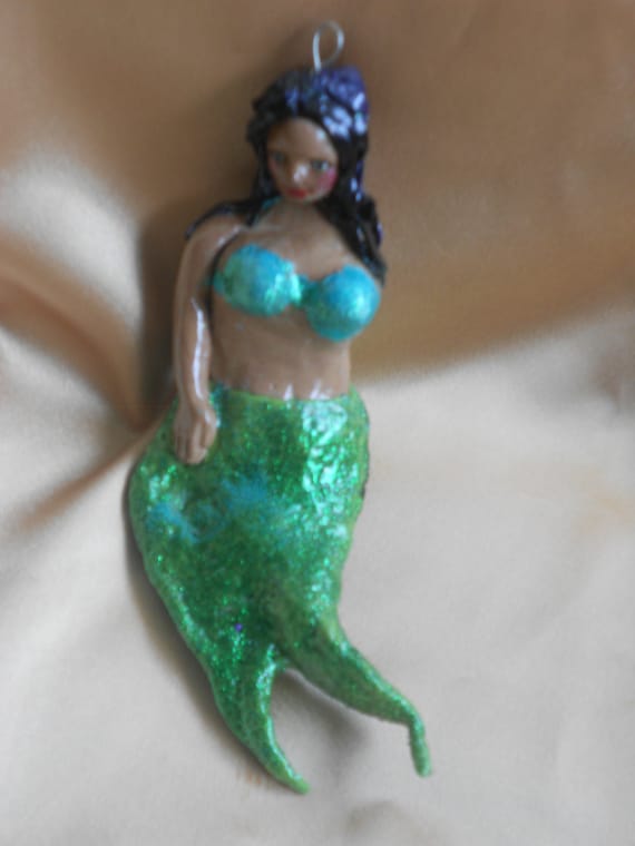 Mermaid/Kailani "Sea & Sky"/Polymer Clay