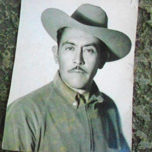 Handsome Vintage Mexican Man Photo