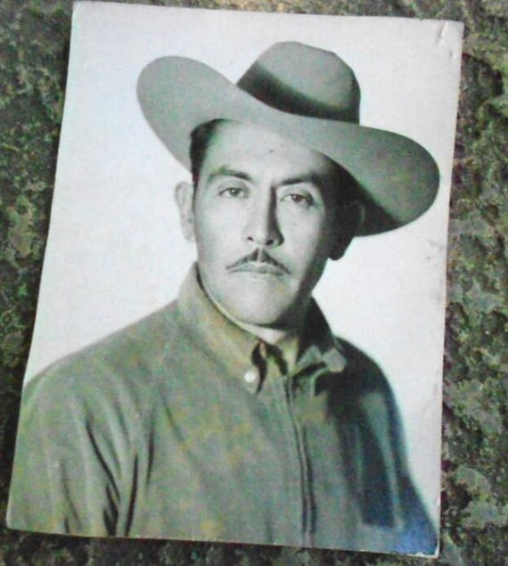 Handsome Vintage Mexican Man Photo