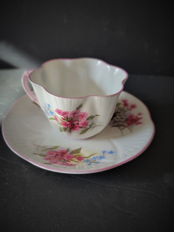 Shelley Stock Tea Cup and Saucer