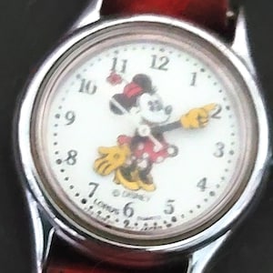 Vintage 1980s Lorus Minnie Mouse Watch