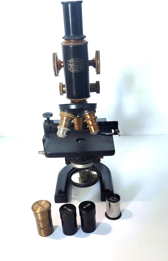 Spencer Buffalo Antique Microscope