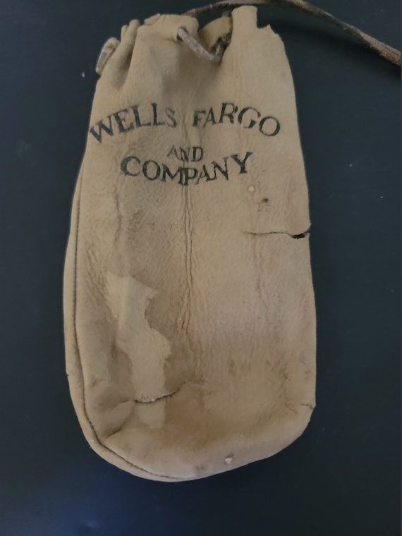 RARE Wells Fargo Gold Nugget Poke