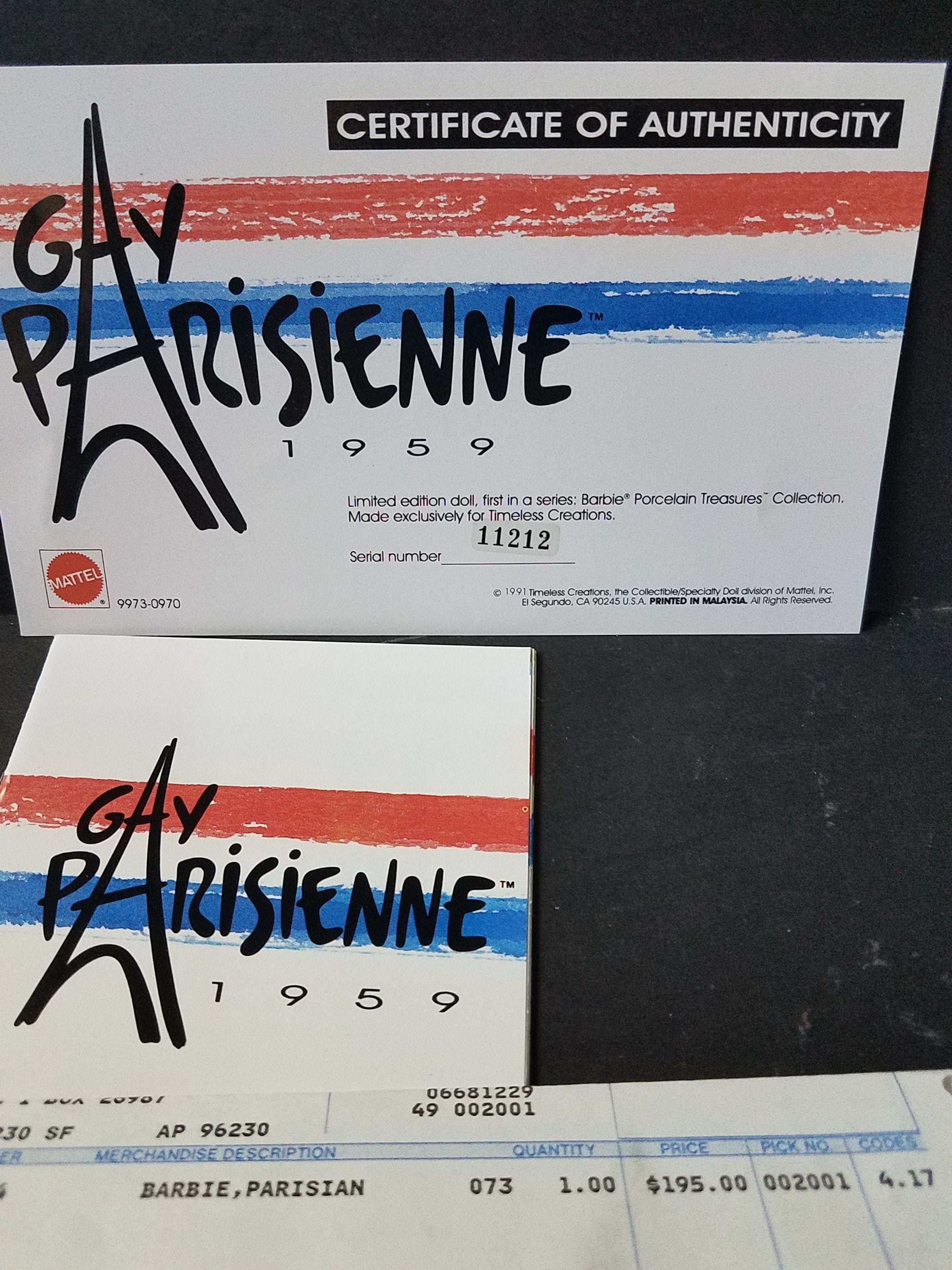 1991 Gay Parisienne Porcelain 1959 Barbie - Etsy 1991 Gay Parisienne Porcelain 1959 Barbie - Etsy