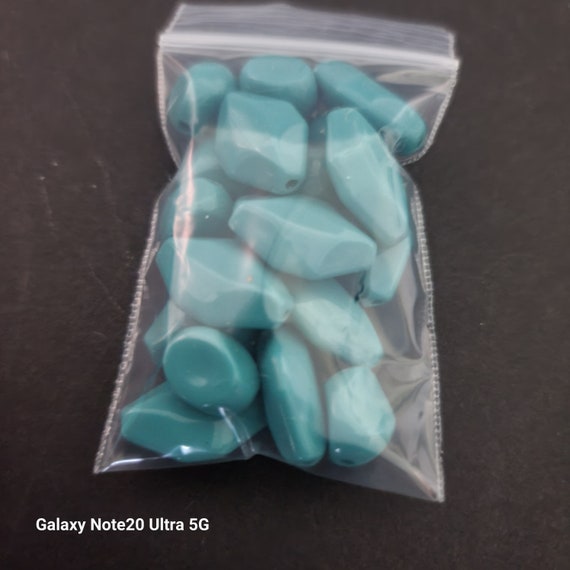Glass Turquoise Beads