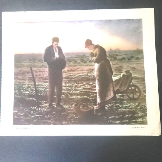 The Angelus Book Print