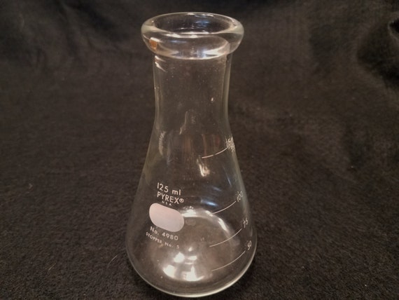 Pyrex/Chemistry/Flask/Erlenmyer/125 ml