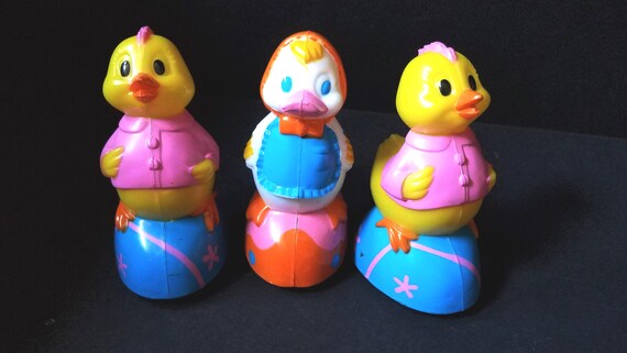 Easter Friction Toys 1970s