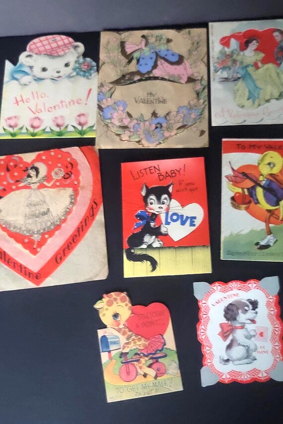 9 Antique Valentines