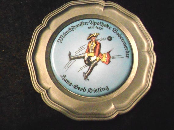 Small German Advertisement Plaque