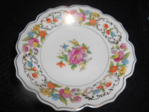 Noritake Dresdena Footed Bowl1931