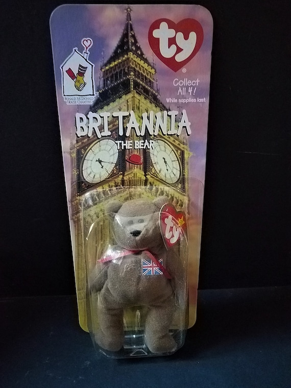 Britannia Ty Bear Beanie Baby