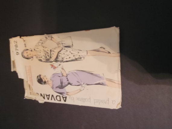 1950s Advance Dress Pattern