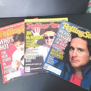 Rolling Stone Magazines 1986