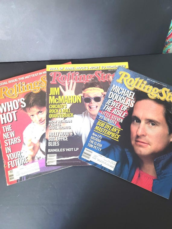 Rolling Stone Magazines 1986