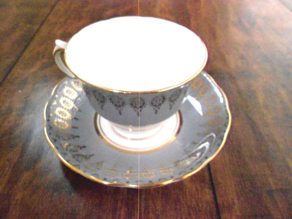 Colclough Bone China Cup and Saucer Mid Century