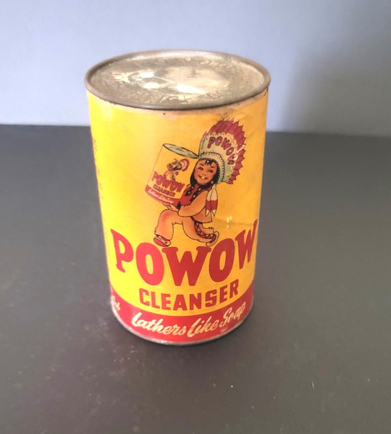 Old Cleanser Tin Powow Cleanser