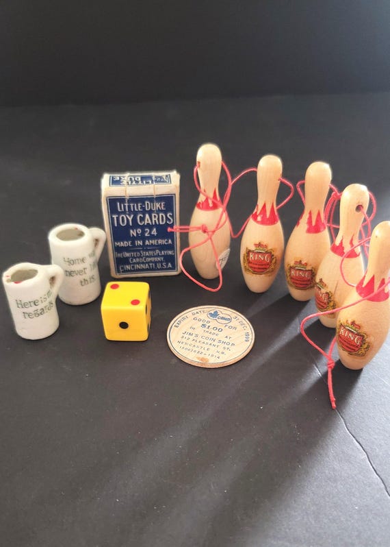 10 Piece Lot of Miniatures