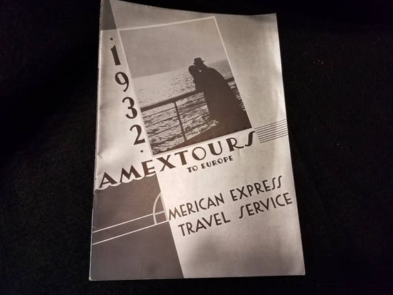 Steamship Tours 1932 Amextours Europe
