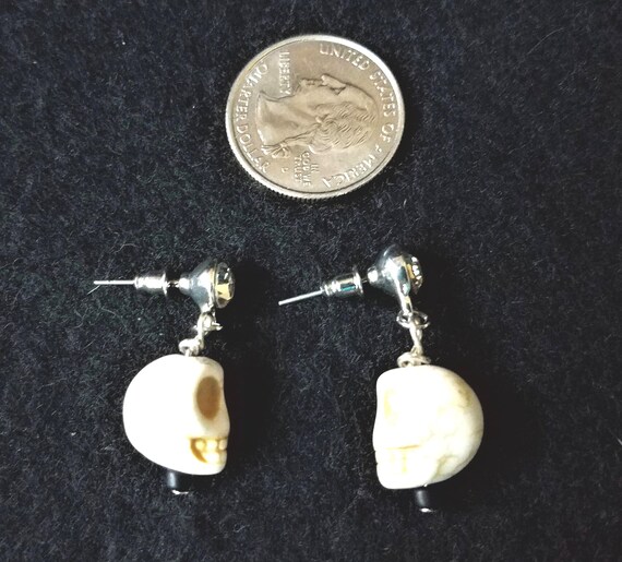 Skull Earrings & Bracelet