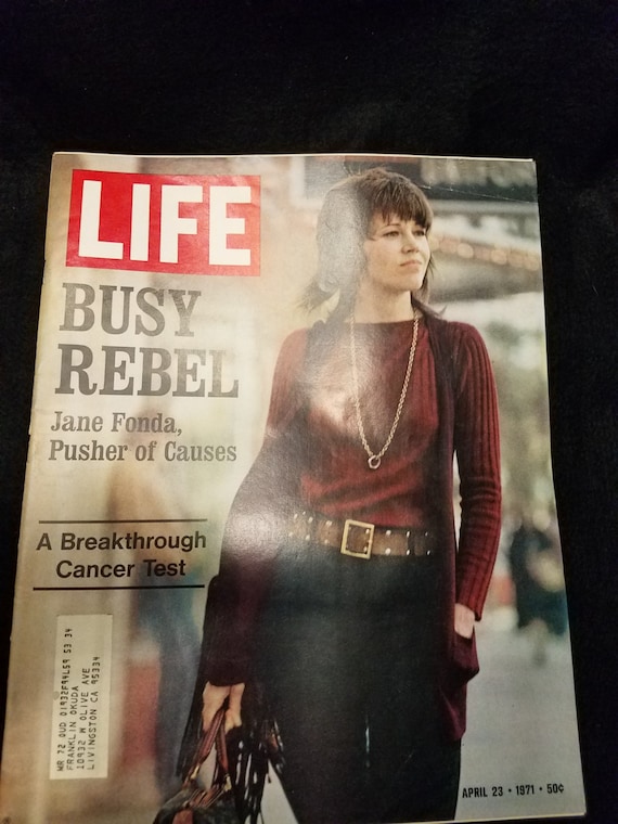 1971 Life Magazine Jane Fonda