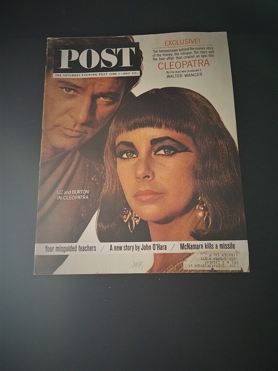 June 63 Saturday Evening Post Liz Taylor