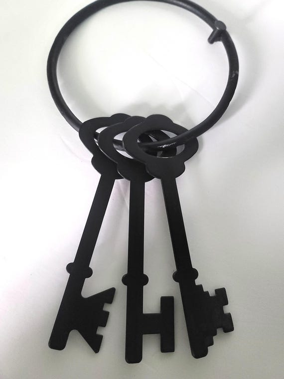 Large Decorative Key Ring
