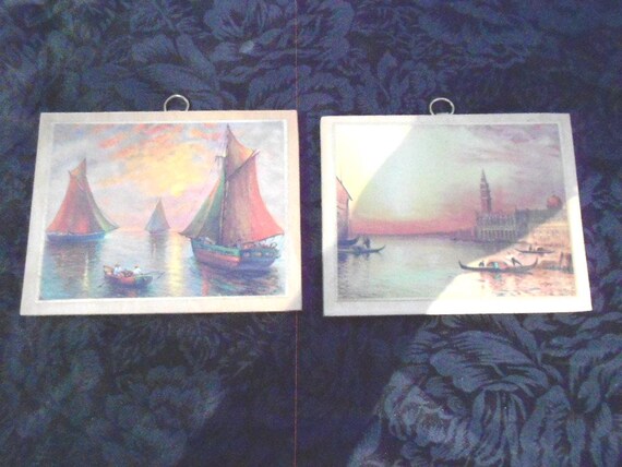 Vintage Pictures on Wood