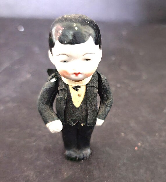 Tiny German Groom circa 1920- Rare