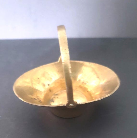 Small Brass Basket
