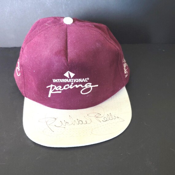 Richard Petty Embroidered Signed International Racing Ball Cap