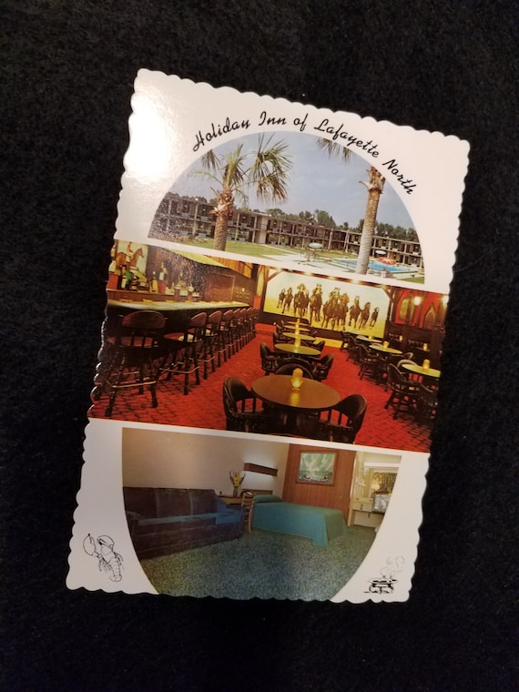 Holiday Inn/Lafayette/Louisiana/Postcard/1960s