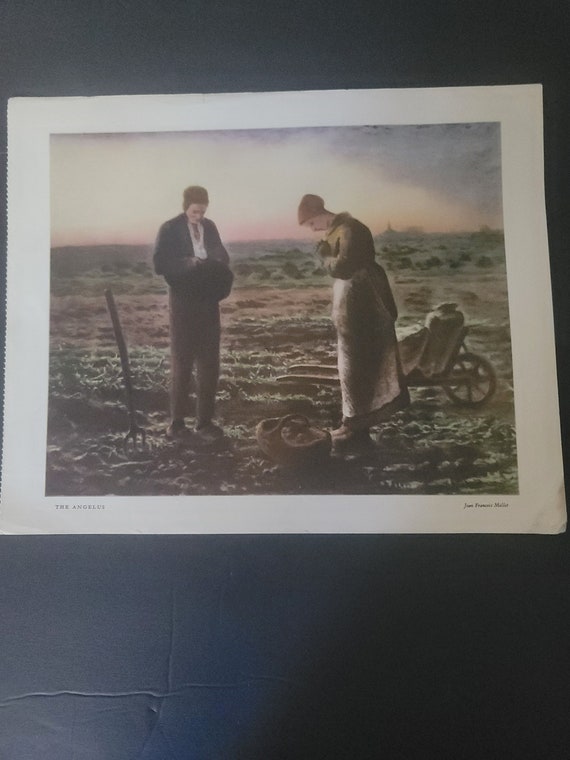 The Angelus Book Print