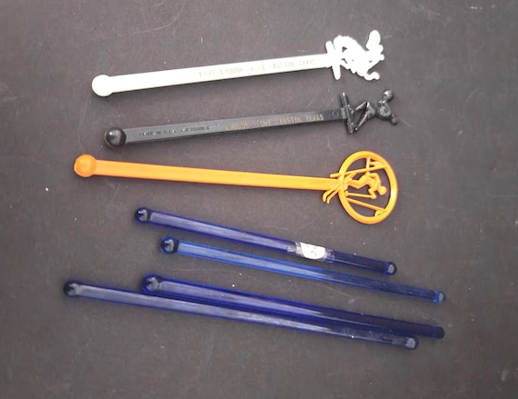 Glass and plastic Stir Sticks