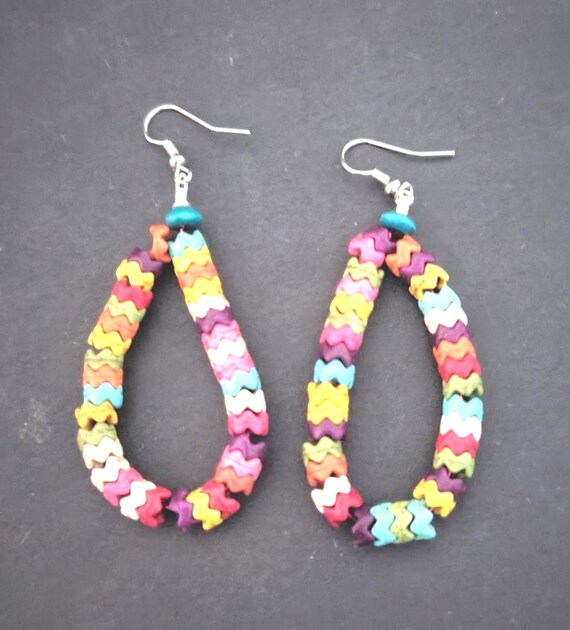Colorful Dangle Earrings