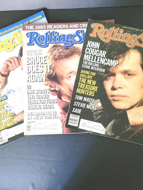 1986 Rolling Stone Magazines (3)