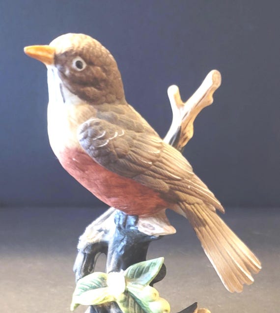 Dave Grossman Lefton Porcelain Robin