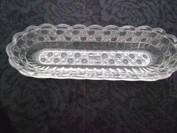 Glass Vintage Avon Dish