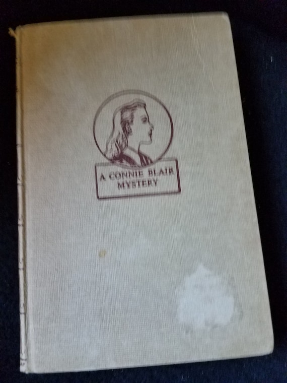 Connie Blair Mystery 1948 The Clue in Blue by Betsy Allen