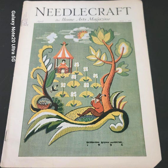Needlecraft Magazine August 1932