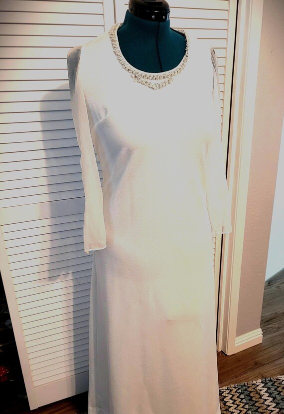 Handmade White Vintage Dress